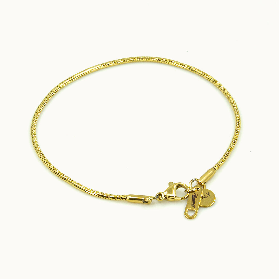 Dreamtimes Bracciale a catena magica con serpente piatto a spina di pesce Catena lucida vintage per uomini e donne Bracciali a spina di pesce Bracciale impilabile semplice e delicato (Argento-2MM Dreamtimes Bracciale a catena magica con serpente piatto a spina di pesce Catena lucida vintage per uomini e donne Bracciali a spina di pesce Bracciale impilabile semplice e delicato (Argento-2MM